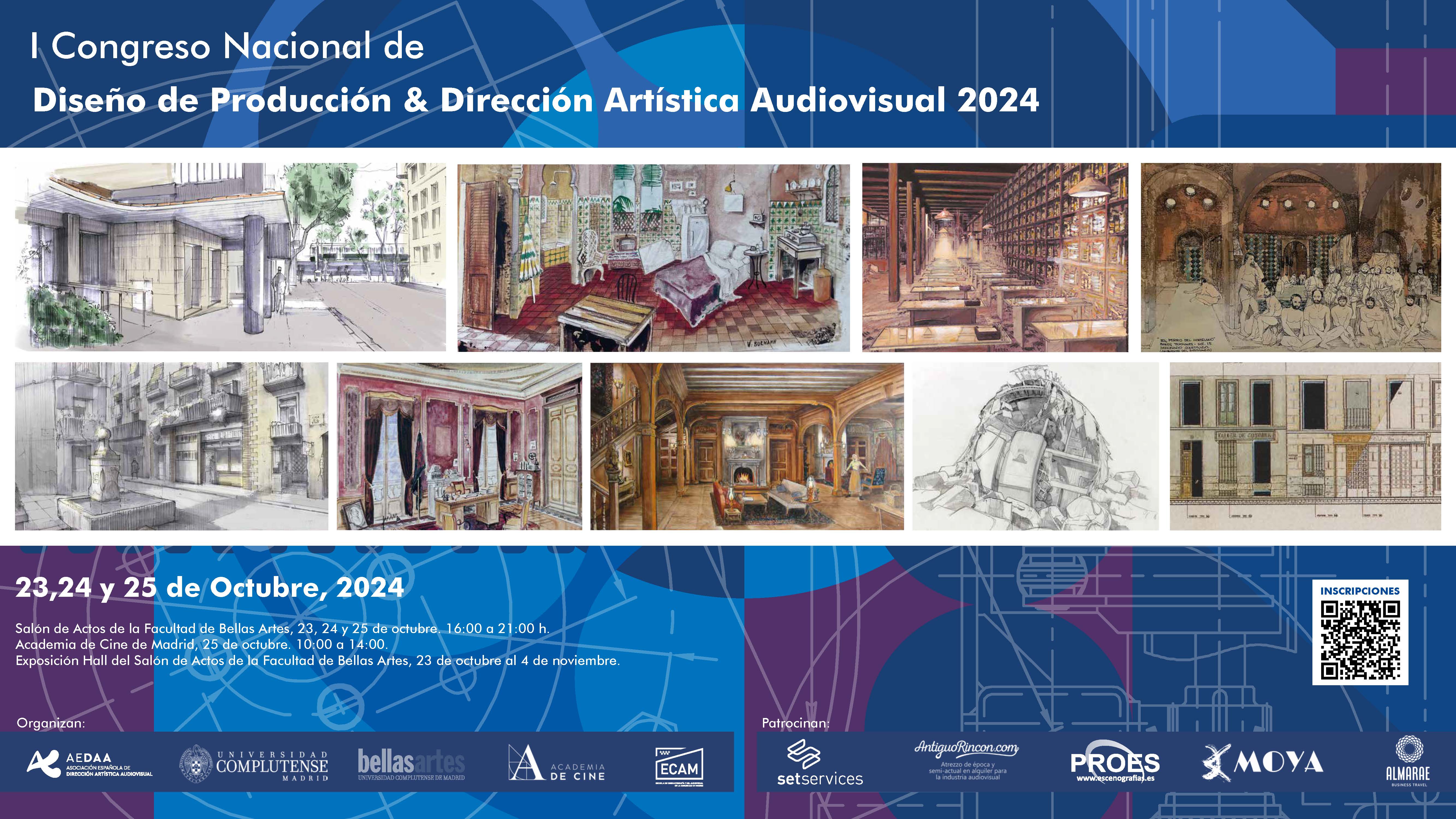 I CONGRESO NACIONAL DE DISEÑO DE PRODUCCIÓN & DIRECCIÓN ARTÍSTICA AUDIOVISUAL